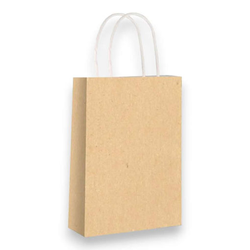 Picture of PAPER PARTY BAG KRAFT BROWN